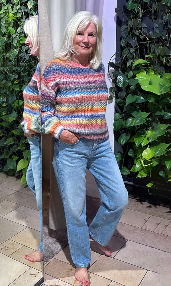 cordula-cambio-lollys-laundry T-Shirt Grace 119 € Cargohose PNTS 199 € Jacke JcSophie 150 €
