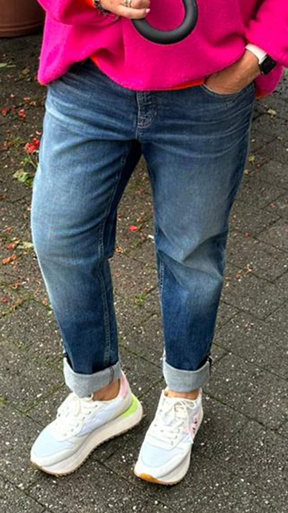 American Vintage Strickjacke gestreift